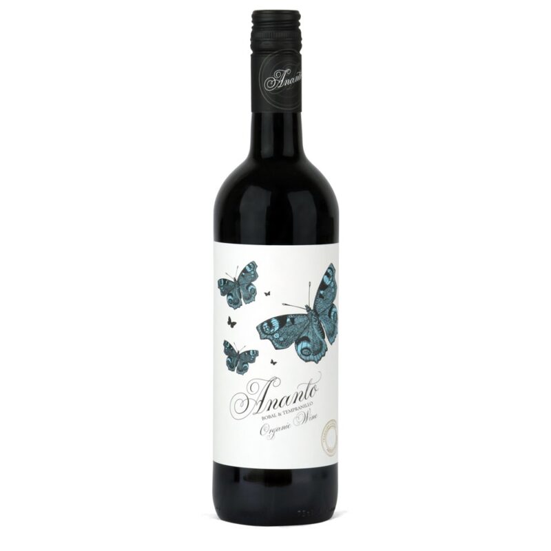 ananto organic spanish red wine tempranillo