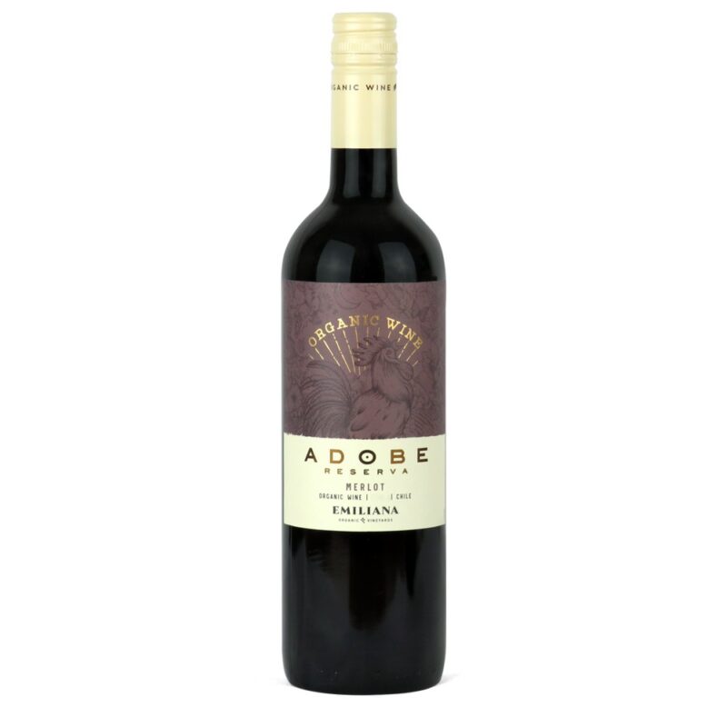 adobe reserva merlot organic red wine