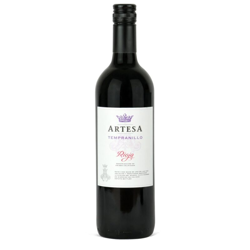 artesa tempranillo spanish red wine