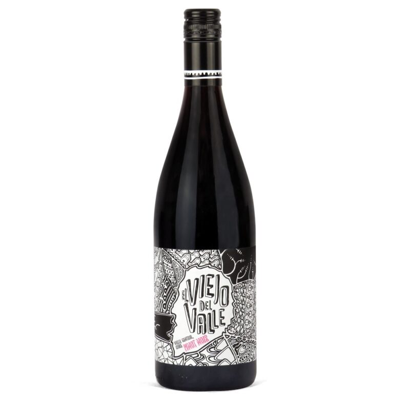 el viejo del valle pinot noir chile red wine