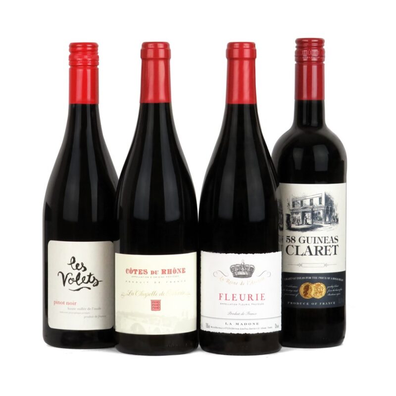 french red wine regions mixed case of wine