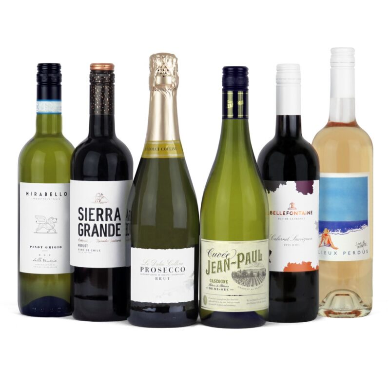 vegan wine case variety selection