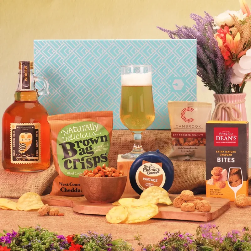 cider and cheese hamper