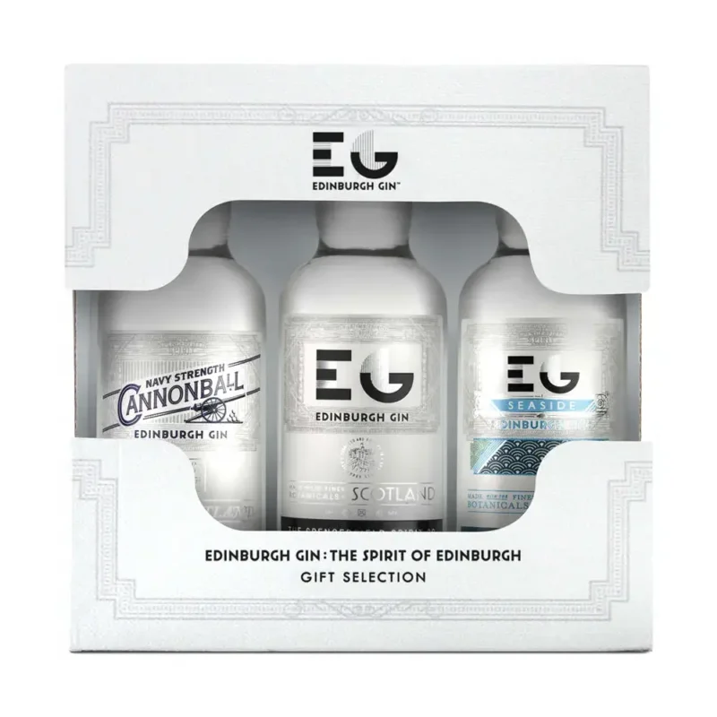 edinburgh gin miniature gift pack