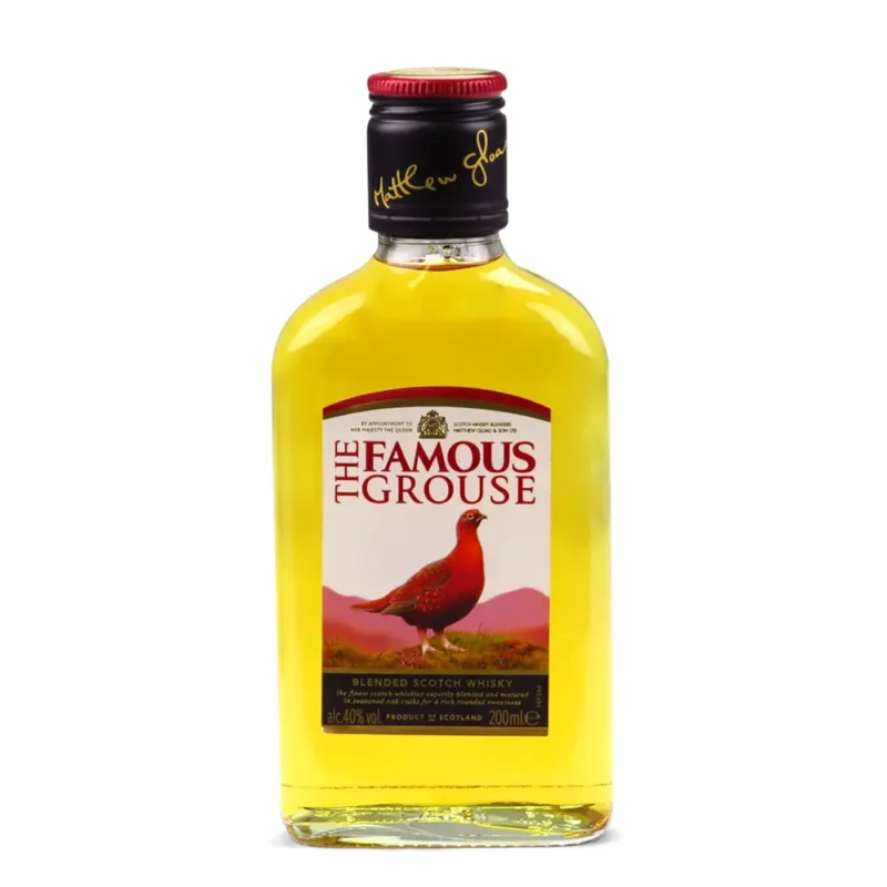 famous grouse whisky mini bottle