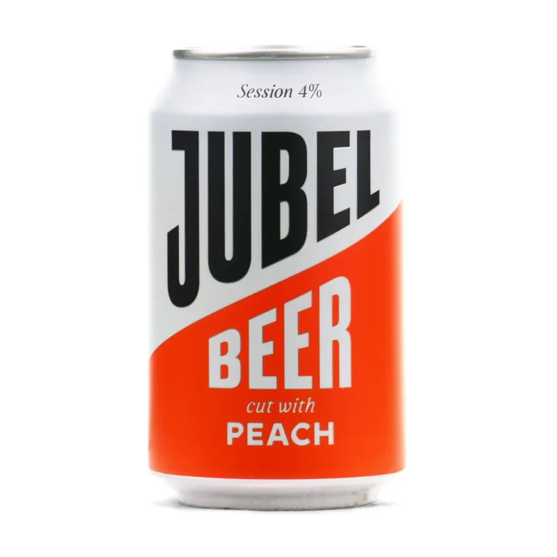 jubel peach lager