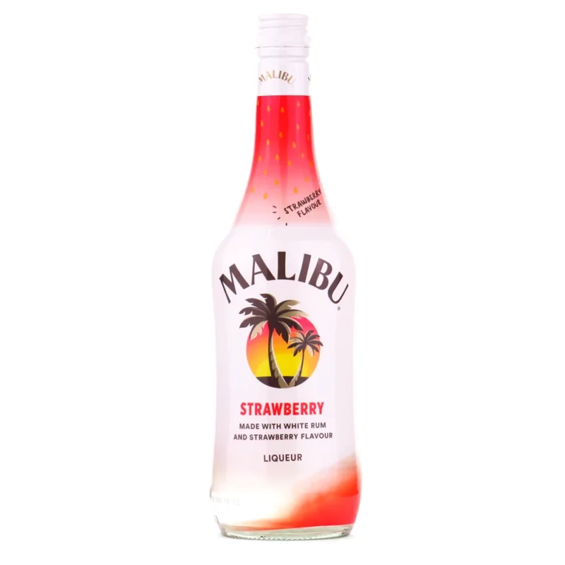 malibu strawberry rum liqueur