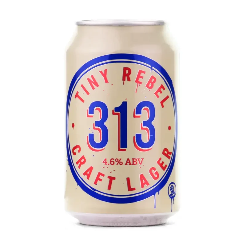 tiny rebel 313 craft lager