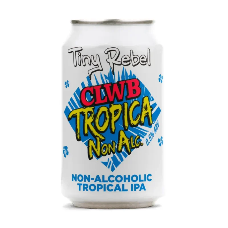 tiny rebel clwb tropica alcohol free ipa